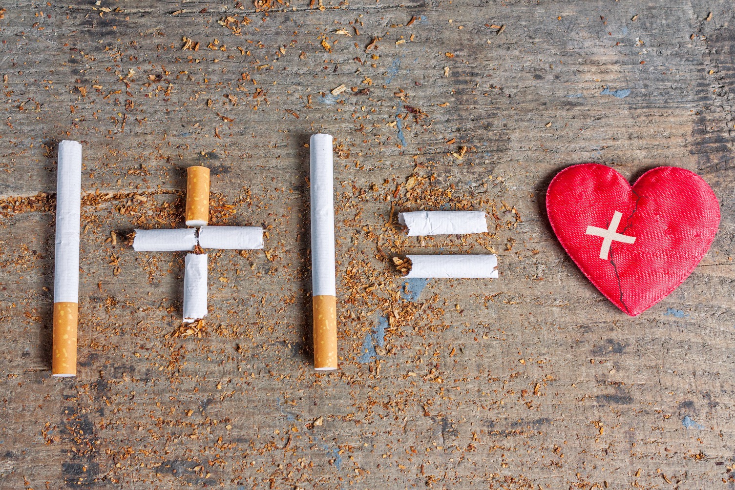 Sigaret + Sigaret = hart- en vaatziekten