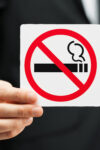 Verboden te roken bord